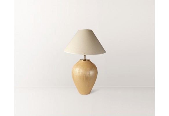 Hesti̇a Dokulu Terracotta Abajur